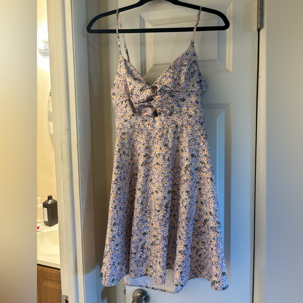 Purple tank top sundress size large